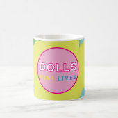 「Dolls Mini Lives」公式マグカップ コーヒーマグカップ (中央)