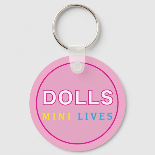 Dolls Mini Lives Key Ring キーホルダー (正面)