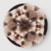 dolly art ラージ壁時計 (正面)