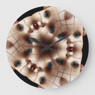 dolly art ラージ壁時計