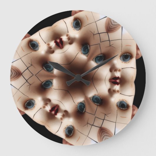 dolly art ラージ壁時計 (正面)