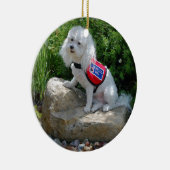 Dolly MaltiPoo氏 セラミックオーナメント (右)