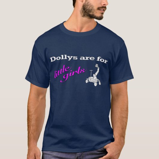 Dollysは女の子のためです Tシャツ (正面)