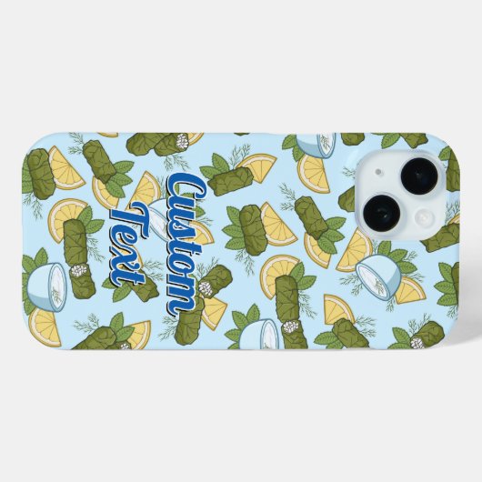 DolmadakiaパターンiPhoneケース Case-Mate iPhoneケース (裏面 (横))