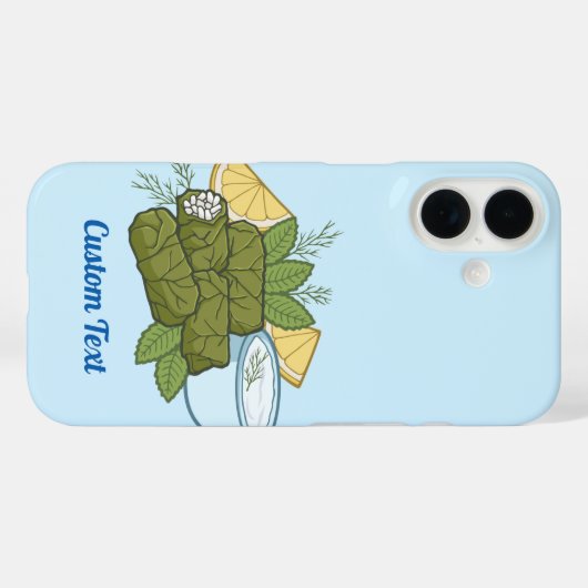 Dolmadakia iPhoneケース Case-Mate iPhoneケース (裏面 (横))