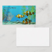 Dolnfish on Coral Reef名刺 名刺 (正面/裏面)