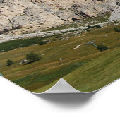 Dolomitesの風景ポスター ポスター (角)
