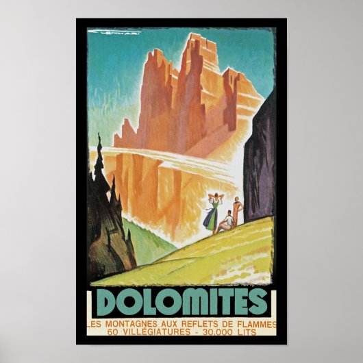 Dolomites ポスター (正面)