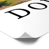 Dolomites Italy Mountain Alpine Cabin Art ポスター (角)