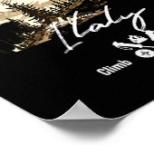 Dolomites Retro Vintage Apparel - Dolomites Souven ポスター (角)