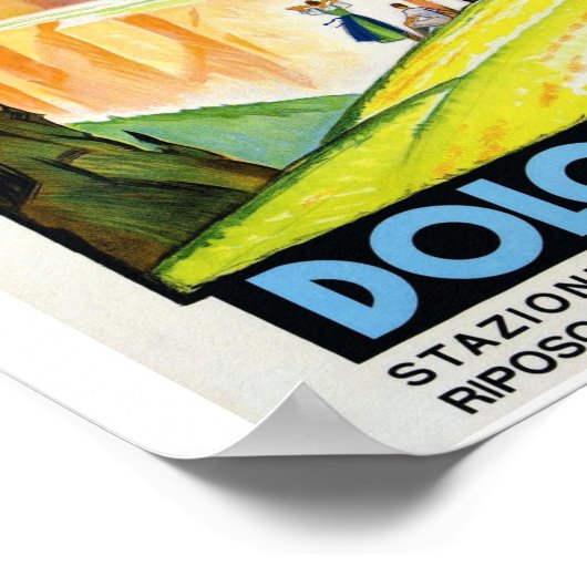 DOLOMITI ポスター (角)