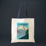Dolomiti Bellunesi National Park Italy Vintage  トートバッグ<br><div class="desc">Dolomiti Bellunesi vector artwork design. It is a national park in the province of Belluno,  Veneto,  in the northern Italy.</div>