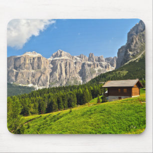 Dolomiti - Fassaの高い谷 マウスパッド