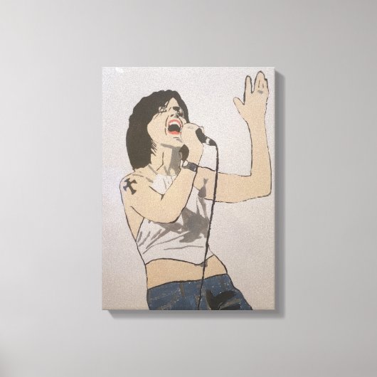 Dolores Hand Painted by Mark Elsen キャンバスプリント (正面)