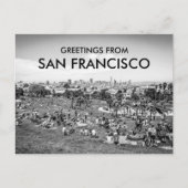 Dolores Park The Mission San Francisco Greeting ポストカード (正面)