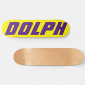 DOLPHトリビュート8 1/4"スケートボードデッキ スケートボード (横)