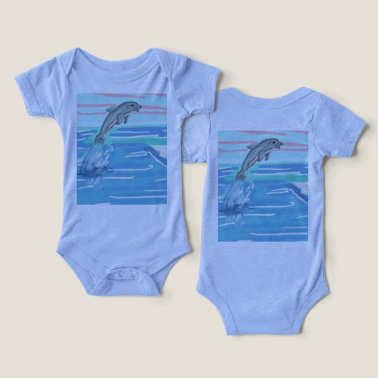 Dolphin 🐬  (デザイン正面&裏面)