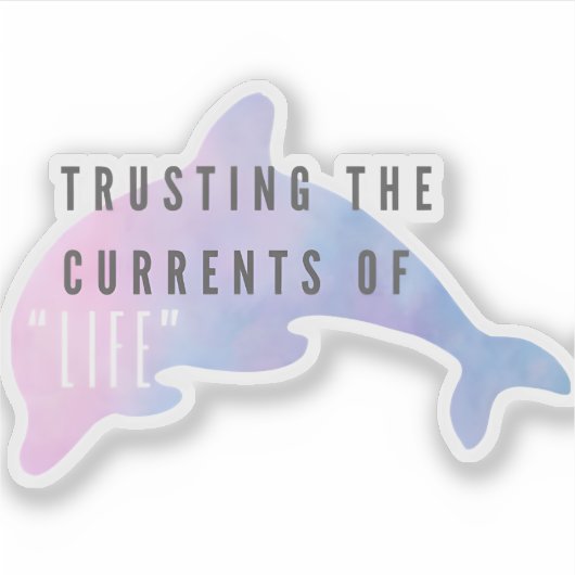 Dolphin  シール (正面)