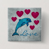 Dolphin 缶バッジ (正面)