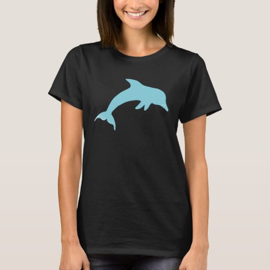 Dolphin Aquatic Mammal Sea Animal Tシャツ (正面)