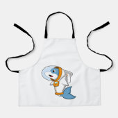 Dolphin as Astronaut with Costume エプロン (正面)