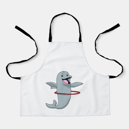 Dolphin at Enduranceトレーニングとフィットネスタイヤ.p エプロン (正面)