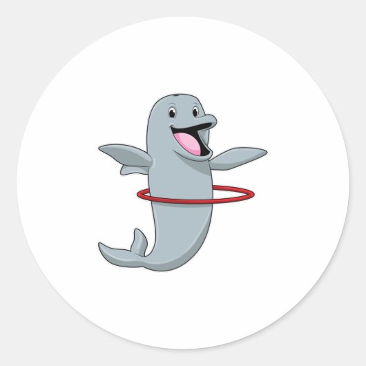 Dolphin at Enduranceトレーニングとフィットネスタイヤ.p ラウンドシール (正面)