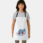 Dolphin at Swimming with Swim ring.PNG エプロン (インサイチュ)