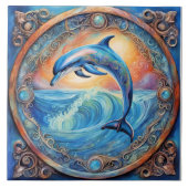 Dolphin fantasy タイル (正面)