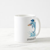 Dolphin Graduation Personalized コーヒーマグカップ (正面右)