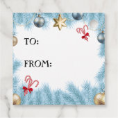 Dolphin Holiday Gift Tag フェイバータグ (裏面)