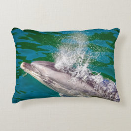 Dolphin In Milford Sound，ニュージーランド アクセントクッション