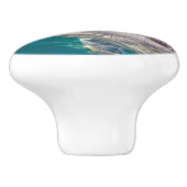 Dolphin In Milford Sound，ニュージーランド セラミックノブ (側面)