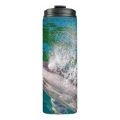 Dolphin In Milford Sound，ニュージーランド タンブラー (正面)