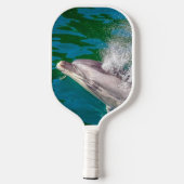 Dolphin In Milford Sound，ニュージーランド ピックルボールラケット (裏面)