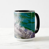 Dolphin In Milford Sound,ニュージーランド マグカップ (正面右)