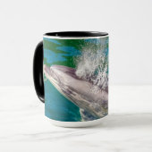 Dolphin In Milford Sound,ニュージーランド マグカップ (正面左)