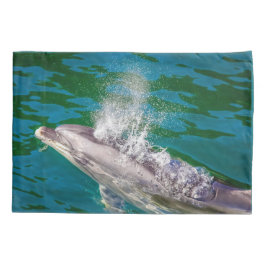 Dolphin In Milford Sound，ニュージーランド 枕カバー