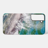 Dolphin In Milford Sound，ニュージーランド Samsung Galaxyケース (裏面横)