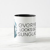 Dolphin in Shades – Whale & Dolphin Day ELGIS マグカップ (中央)