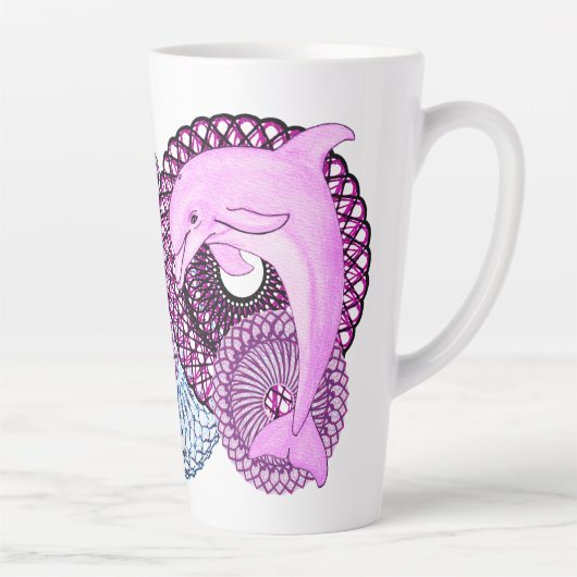 Dolphin Joy カフェラテマグ (右)