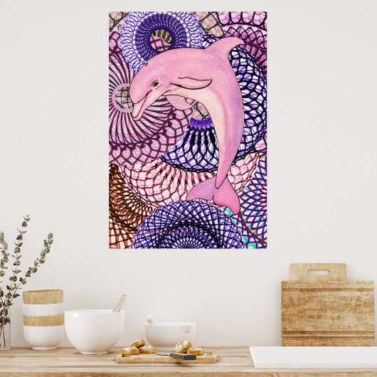 Dolphin Joy ポスター (キッチン)