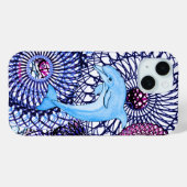 Dolphin Joy Case-Mate iPhoneケース (裏面 (横))