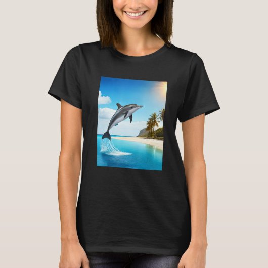 Dolphin Jump Tシャツ (正面)