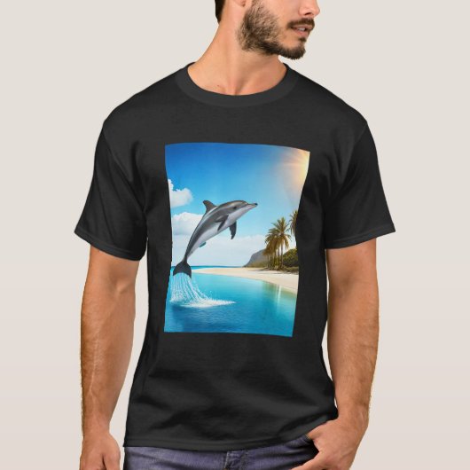 Dolphin Jump Tシャツ (正面)