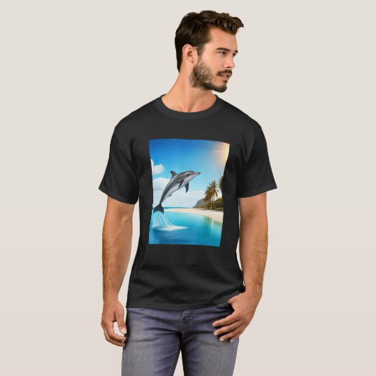 Dolphin Jump Tシャツ (正面フル)