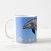 Dolphin Leap – Ocean Freedom Mug コーヒーマグカップ (左)