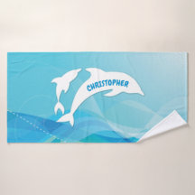 Dolphin Leaping in Ocean Personalized