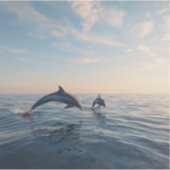 Dolphin love シール (正面)