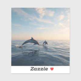 Dolphin love シール